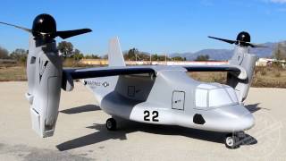 VTOL V22 Osprey RC Model at Banana Hobby [upl. by Urissa]