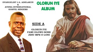 JA ADELAKUN ampHIS AYEWA INTERNATIONAL GOSPEL SINGERSOLORUN IYE [upl. by Niotna]