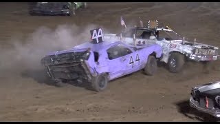 Orange County Fair New Years Eve Bash Demolition Derby 2012 [upl. by Halie]