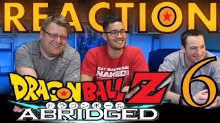 TFS DragonBall Z Abridged REACTION Episode 6 [upl. by Ellita]