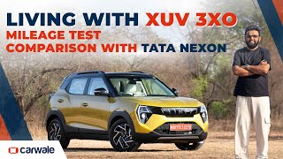 Mahindra XUV 3XO Mileage amp ADAS Tested  Comparison with Tata Nexon  Detailed Review [upl. by Nnylatsirk717]