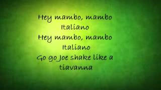 Mambo Italiano Dean Martin lyrics [upl. by Scoville722]