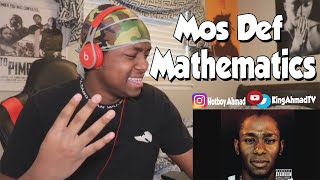 FIRST TIME HEARING Mos Def  Mathematics REACTION [upl. by Bernat]