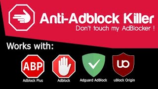 Updated Video in Description Bypass AntiAdBlock Websites  Updated May 2021 [upl. by Heber]