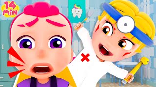 Dentist Check Up Song  Good Habits  MORE Tinytots Nursery Rhymes amp Kids Songs [upl. by Werby611]