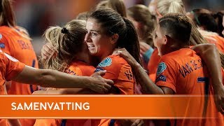 Highlights OranjeLeeuwinnen  Engeland 382017 [upl. by Yroj]