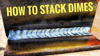 How To STACK DIMES With a MIG Welder For Beginners🔥🔥🔥 [upl. by Pacian250]