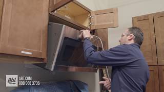 LG Microwaves OverTheRange Microwave Installation [upl. by Ydac]