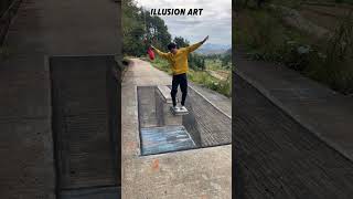 MindBlowing 3D Street Art Illusions You Have to See 🎨 Shorts [upl. by Ackerman]