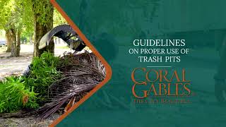 Guidelines On use of Trash Pits [upl. by Underwood]