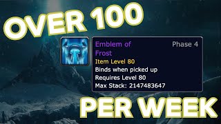 How to get the max amount of emblems of frost every week [upl. by Leinaj245]