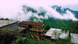 Darjeeling fog  Darjeeling in December  Snowfall in Darjeeling [upl. by Eirellam]