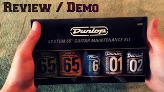 Review System 65 Guitar Maintenance Kit [upl. by Sivek934]