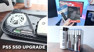 The BEST Playstation 5 Upgrade Installing the Crucial P5 Pro 1TB M2 NVMe SSD [upl. by Oibaf]