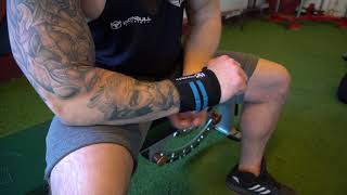 How To Put On Wrist Wraps Correctly [upl. by Churchill]