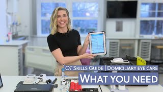 Domiciliary eye care What you need to do domiciliary  OT Skills Guide [upl. by Ajram136]