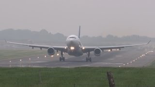 FullyLoaded Air Transat A330200 Takeoff [upl. by Onil]