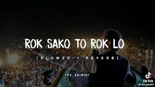 ROK SAKO To ROK LO SLOWED REVERB DJ Remix songMr Syed [upl. by Wivinia]