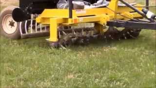 AerWay AWATS 100AG 4 Topdress Linear Seeder [upl. by Dom]