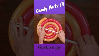 AWESOME IDEA 😱   birthday decoration ideas at home BALLOON CANDY 😋 lollipop balloon cartoon [upl. by Almeida]