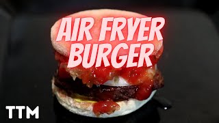 EASY Air Fryer Burger [upl. by Anytsirk342]