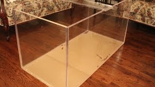 120 Gallon Acrylic Aquarium Build [upl. by Peacock]