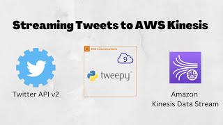 Streaming Tweets to Kinesis Data Streams [upl. by Xuerd]