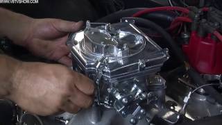 The 30 Minute Street Demon Carburetor Install Challenge Video V8TV [upl. by Jasen953]