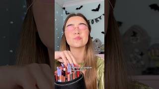 ✨Blindfolded random lip combo ✨ makeup makeupchallenge lipcombo [upl. by Yromem]