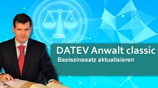 DATEVAnwalt classic und Zahlungen Basiszinssatz aktualisieren [upl. by Jamill612]