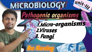 Microbiology Notes  Unit  III Pathogenic Organism  NursingGNM [upl. by Sapphire144]