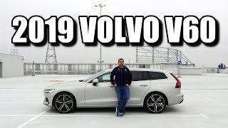 Volvo V60 2019  mniejsze szwedzkie kombi PL  test i jazda próbna [upl. by Emirej]