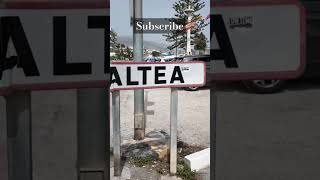 ALTEA OR BUST altea beach sea 4K [upl. by Pernas]