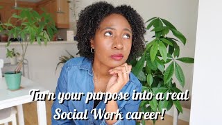 How to Use Your Purpose to Develop a Social Work Niche And Successful Career [upl. by Emile]