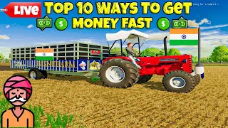 Live Farming Indian mods  Fs22live  Farming simulator 22 [upl. by Haynor928]