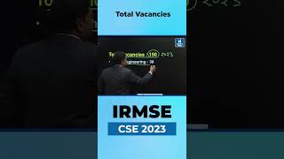 IRMSECSE Prelims 2023  Total Vacancies of IRMS Explained By B Singh Sir CMD NEXT IAS [upl. by Yeclek155]