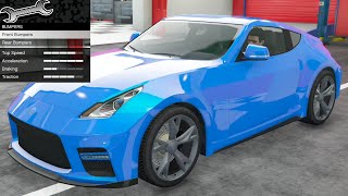 GTA 5  DLC Vehicle Customization  Annis Euros Nissan 370Z [upl. by Dyraj]