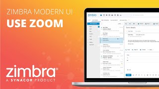 Zimbra Modern UI Demo  Use Zoom [upl. by Nnhoj]