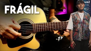 Frágil  Yahritza Y Su Esencia amp Grupo Frontera GUITARRA Tutorial ACORDES Christianvib [upl. by Nitsyrc]