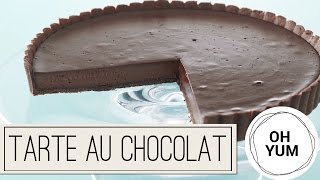 Professional Baker Teaches You How To Make CHOCOLATE TART [upl. by Gauntlett708]