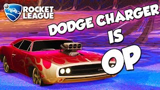 70 Dodge Charger RT is OP  Rocket League Montage [upl. by Lenox]