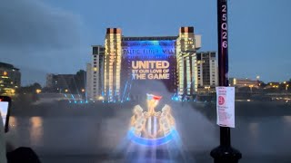 Newcastle United NUFC SELA ADIDAS adidas light show Newcastle Quayside Baltic Flour Mills [upl. by Jc526]