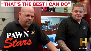 Pawn Stars quotThats The Best I Can Doquot 4 More of Ricks CRAZIEST Deals [upl. by Sedgewake]