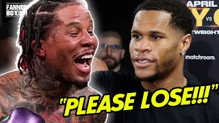 quotI HATE GERVONTA DAVISquot DEVIN HANEY DESPERATE SENDS CONTE ATTACK DOG AFTER TANK MAKES PED CLAIM [upl. by Notffilc]