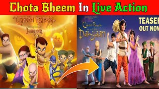 Chhota Bheem Live Action Movie Teaser REVIEW  Chhota Bheem And The Curse Of Damyaan [upl. by Willyt]