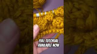 Slay doing bobble stitch How to Knit MB knitting stitch [upl. by Arlina]