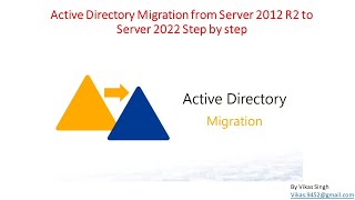 Active Directory Migration from Server 2012 R2 to Server 2022 Step by step [upl. by Holladay]