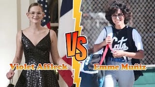 Emme Muñiz J Los Daughter Vs Violet Affleck Ben Afflecks Daughter Transformation ★ 2023 [upl. by Inad]