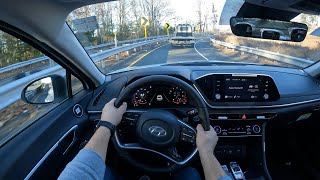 2022 Hyundai Sonata SEL POV Test Drive  Best Trim To Buy [upl. by Mcclenaghan272]