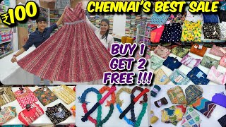 ₹100 Kurtis BUY 1 GET 2 FREE இந்த தீபாவளிக்கு நாங்க தர Styles Designs Quality Shopaholics Video [upl. by Nannahs]